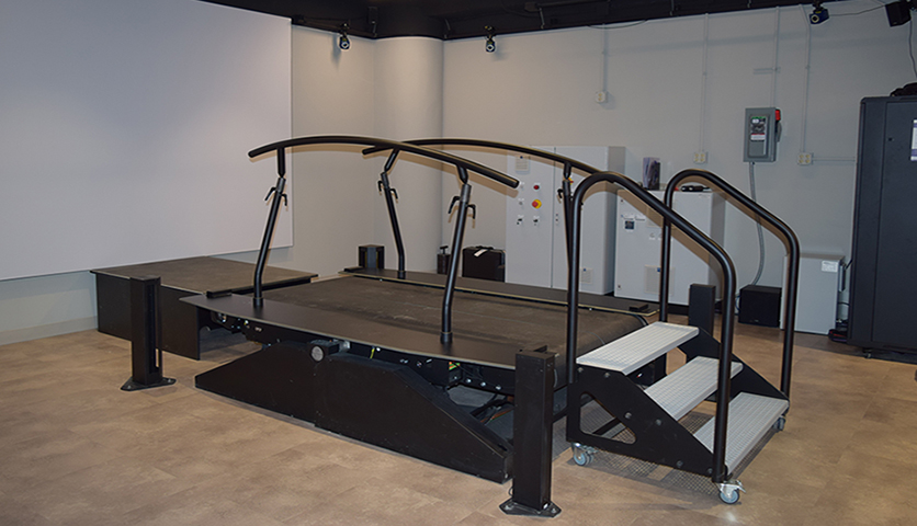 mobius treadmill with cameras